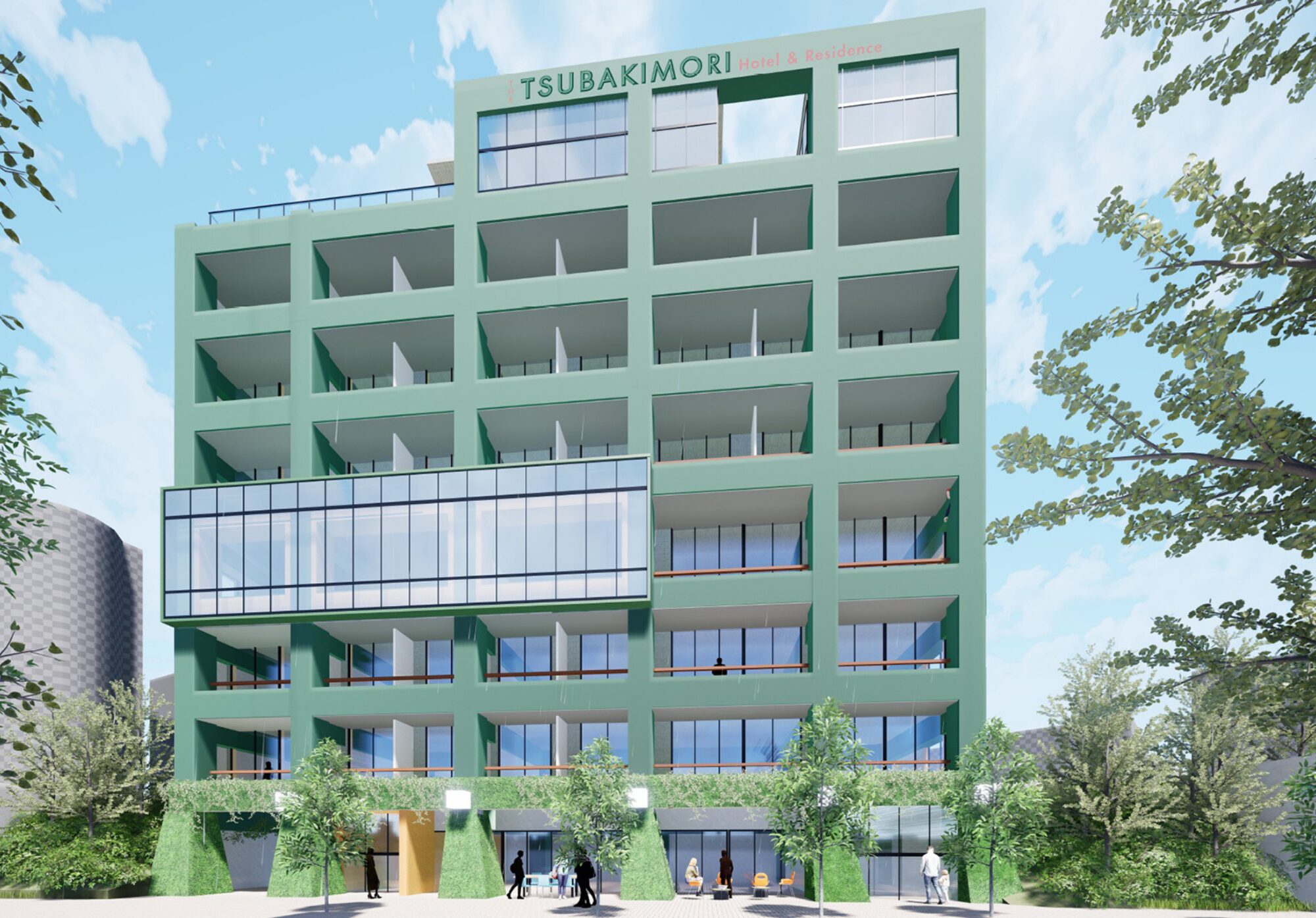 【THE TSUBAKIMORI Hotel & Residence】本日より、椿森ホテルの先行案内スタート！新店舗情報も初公開！のイメージ写真